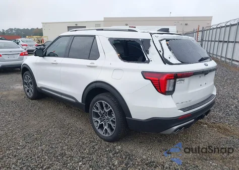 2025 Ford Explorer Platinum из США, поврежденный, VIN 1FMWK8HC3SGC41722